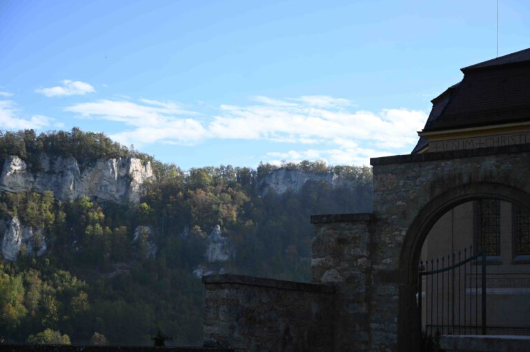 Kalkformationen im oberen Donautal bei Beuron