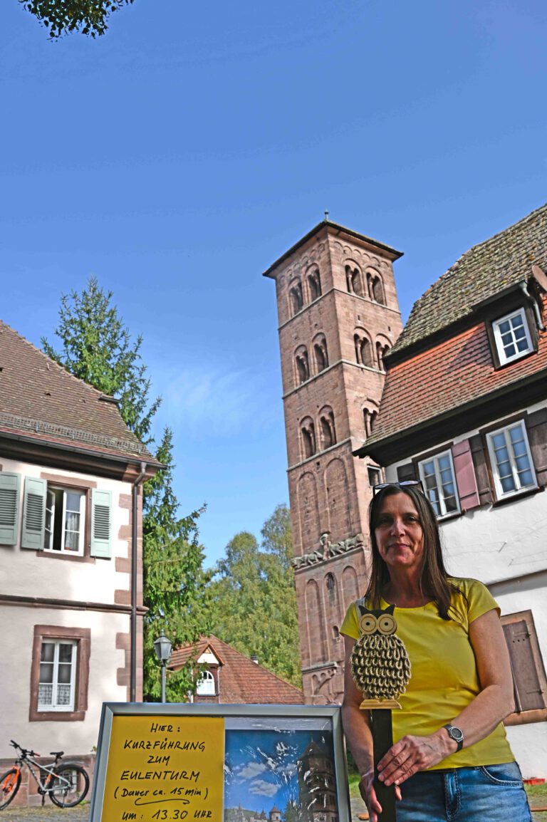 Brigitte ist mit "Euli" bereit für die Kids