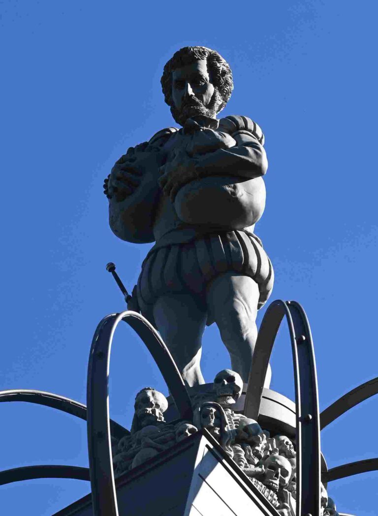 Der "Bauernjörg", Georg Truchsess von Waldburg, ging mit großer Brutalität gegen die Aufständischen vor und wurde für seine Dienste beim Schwäbischen Bund reich entlohnt.