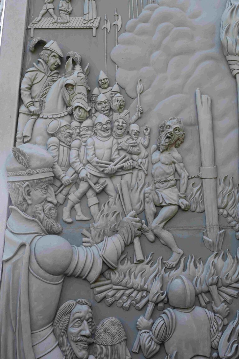 Nach der Weinsberger Bluttat wurde einer der Beteiligten, Jäcklein Rohrbach, im Schnellverfahren verurteilt und bei lebendigem Leib verbrannt.