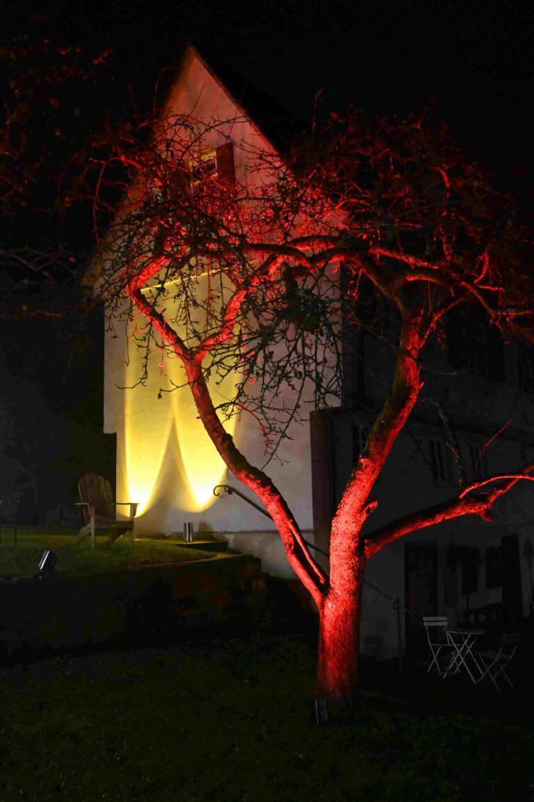 Magische Beleuchtung verzaubert das Klosterareal